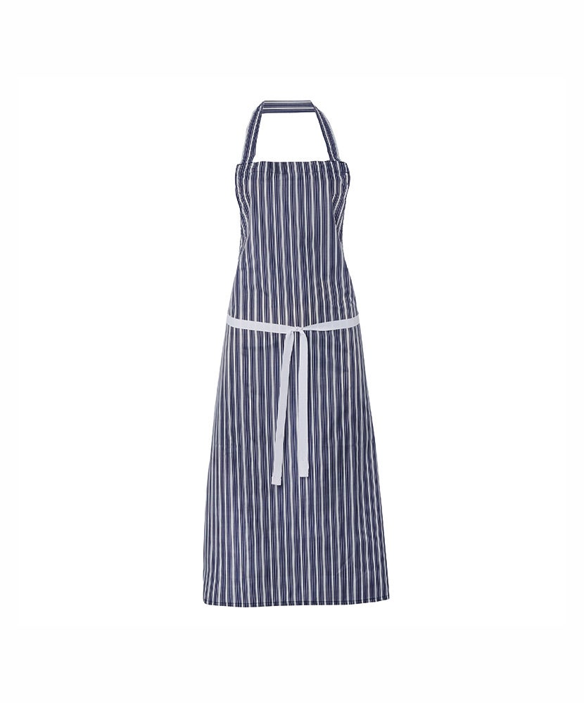 College Stripe Bib Apron