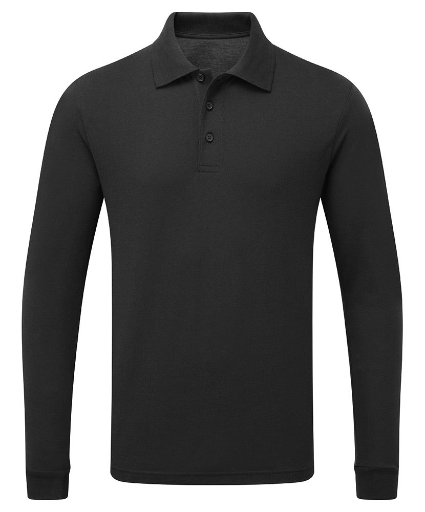 Long sleeved polo shirt