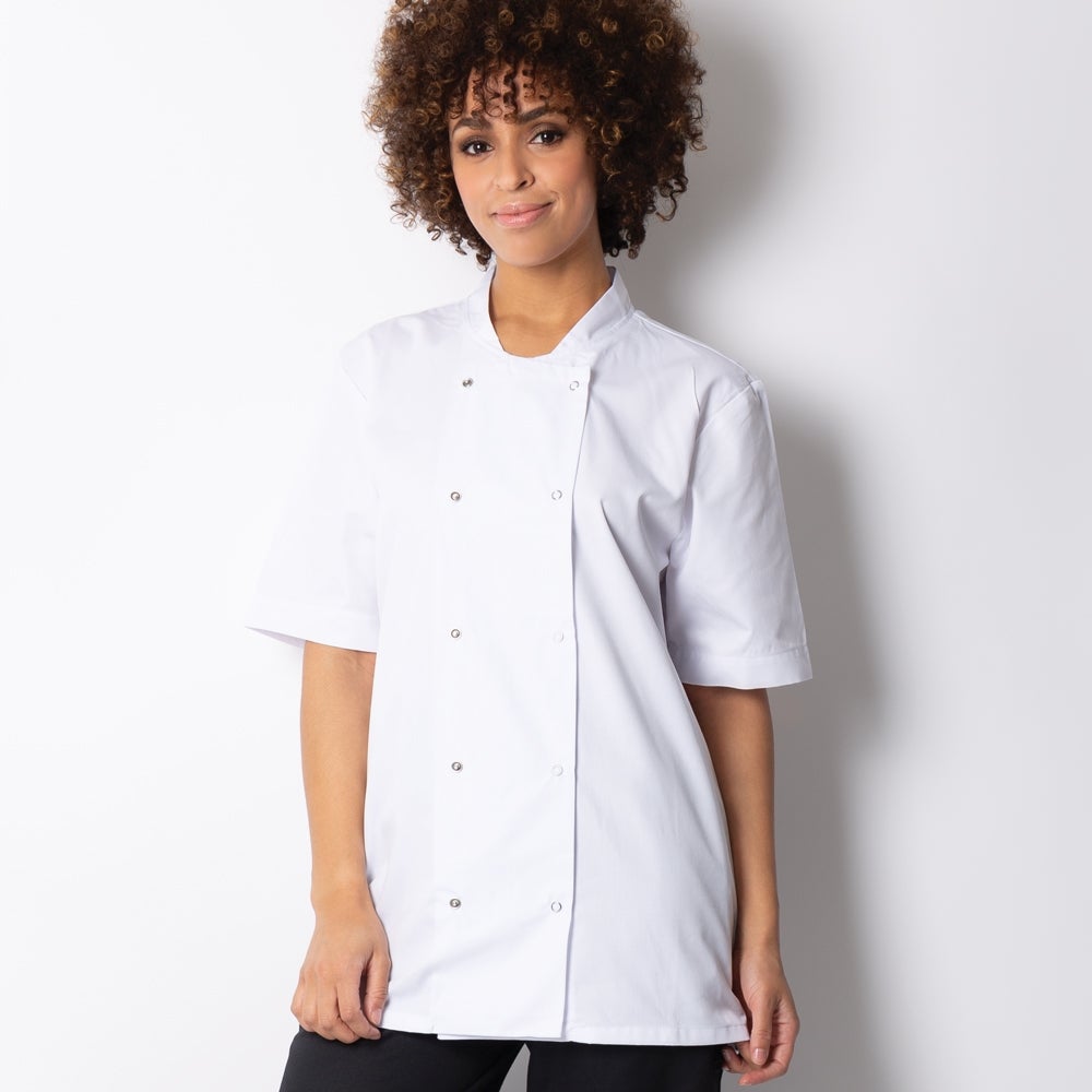 Essential Short Sleeve Chef Jacket