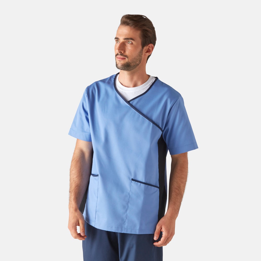 Men's Stretch Scrub Top