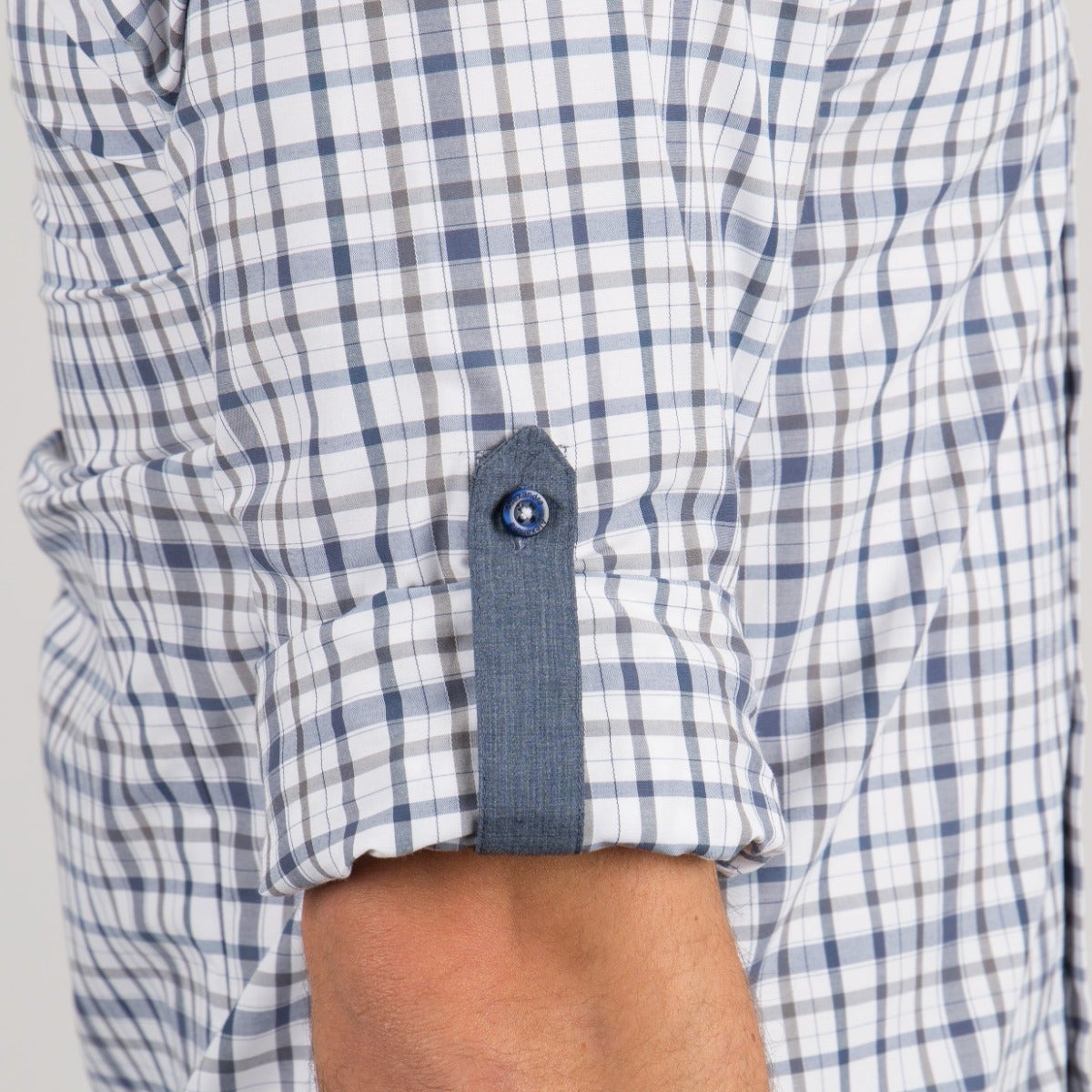 Men's Roll Up Sleeve Shirt