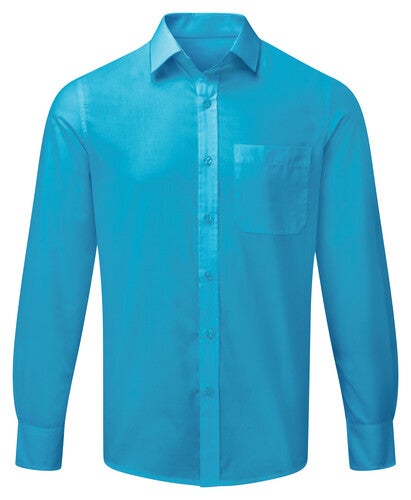 Peacock Easycare Mens Long Sleeve Shirt