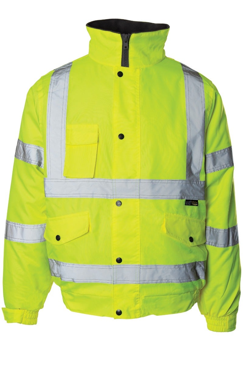 Hi-vis bomber jacket