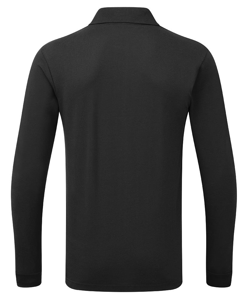 Long sleeved polo shirt