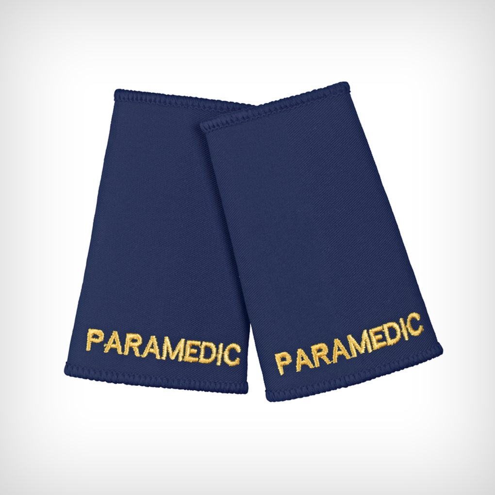 Paramedic Epaulette Sliders