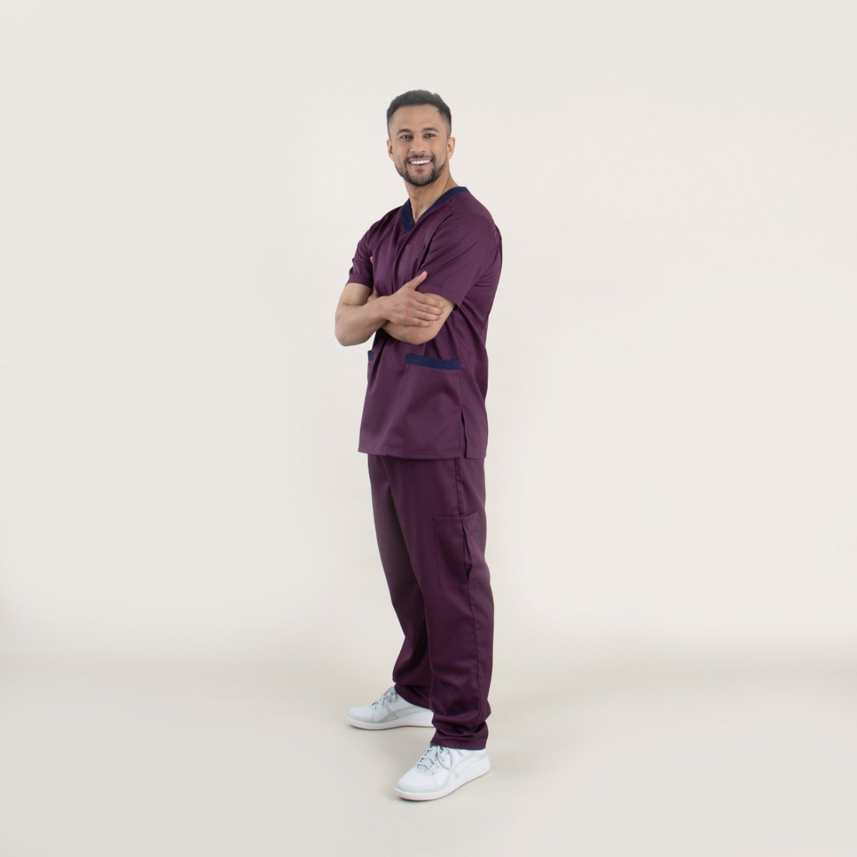 Amethyst Tencel Eco Scrub Top (non-fitted)