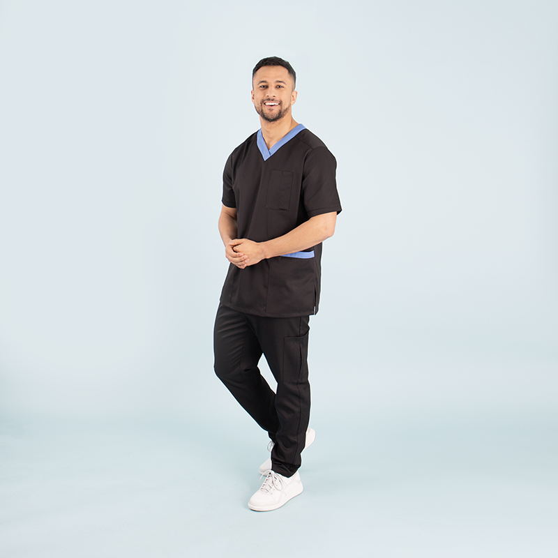 Wellbeing Unisex Scrub Top