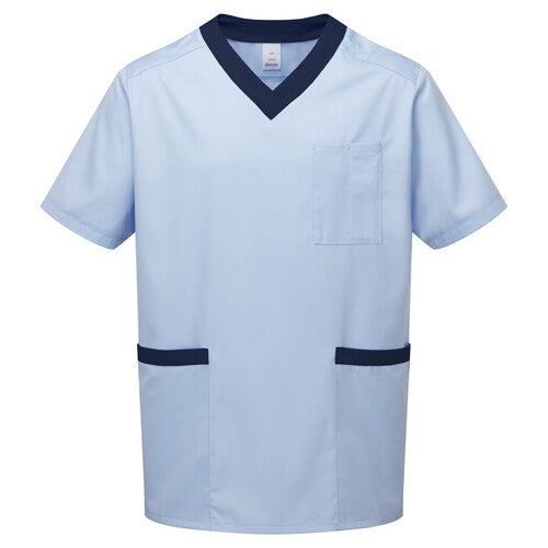 Pale Blue Tencel Eco Scrub Top (non-fitted)