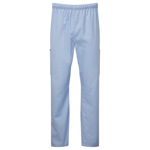 Pale Blue Tencel Eco Scrub Trouser (non-fitted)