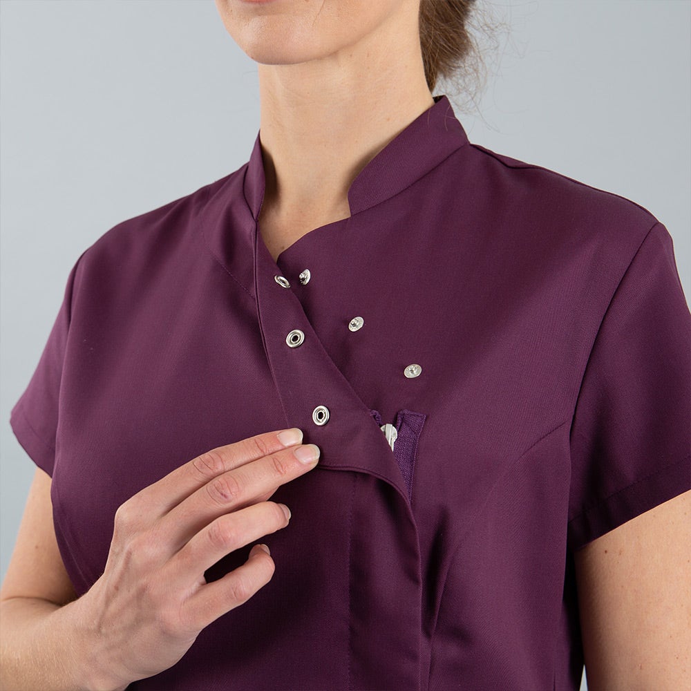 Amethyst Breathable Asymmetric Tunic